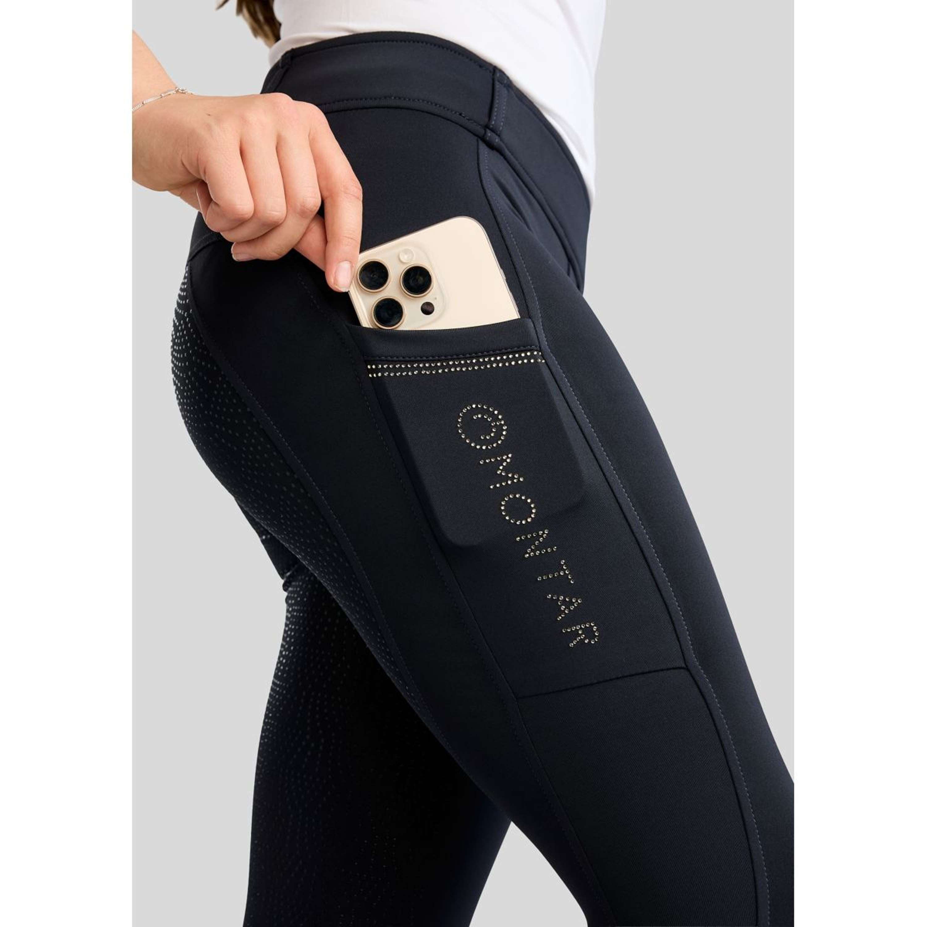 Montar Rijlegging MoEverline Hybrid Golden Quartz Crystals Kids Full Grip Navy