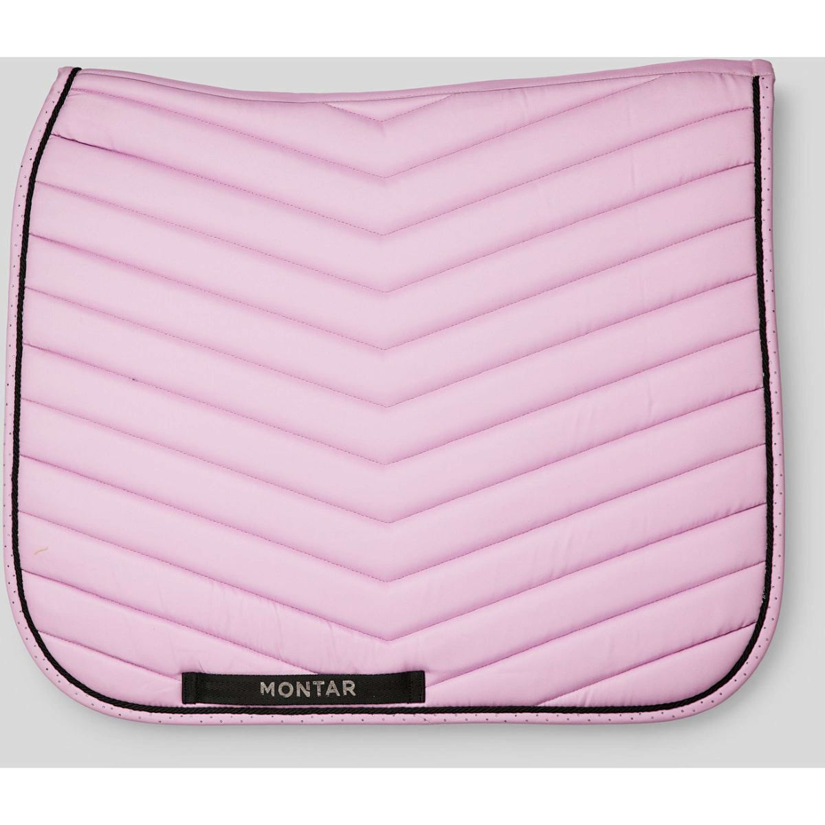 Montar Zadeldekje Fair Gun Metal Crystals Dressuur Candy Pink