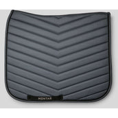 Montar Zadeldekje Fair Gun Metal Crystals Dressuur Grijs