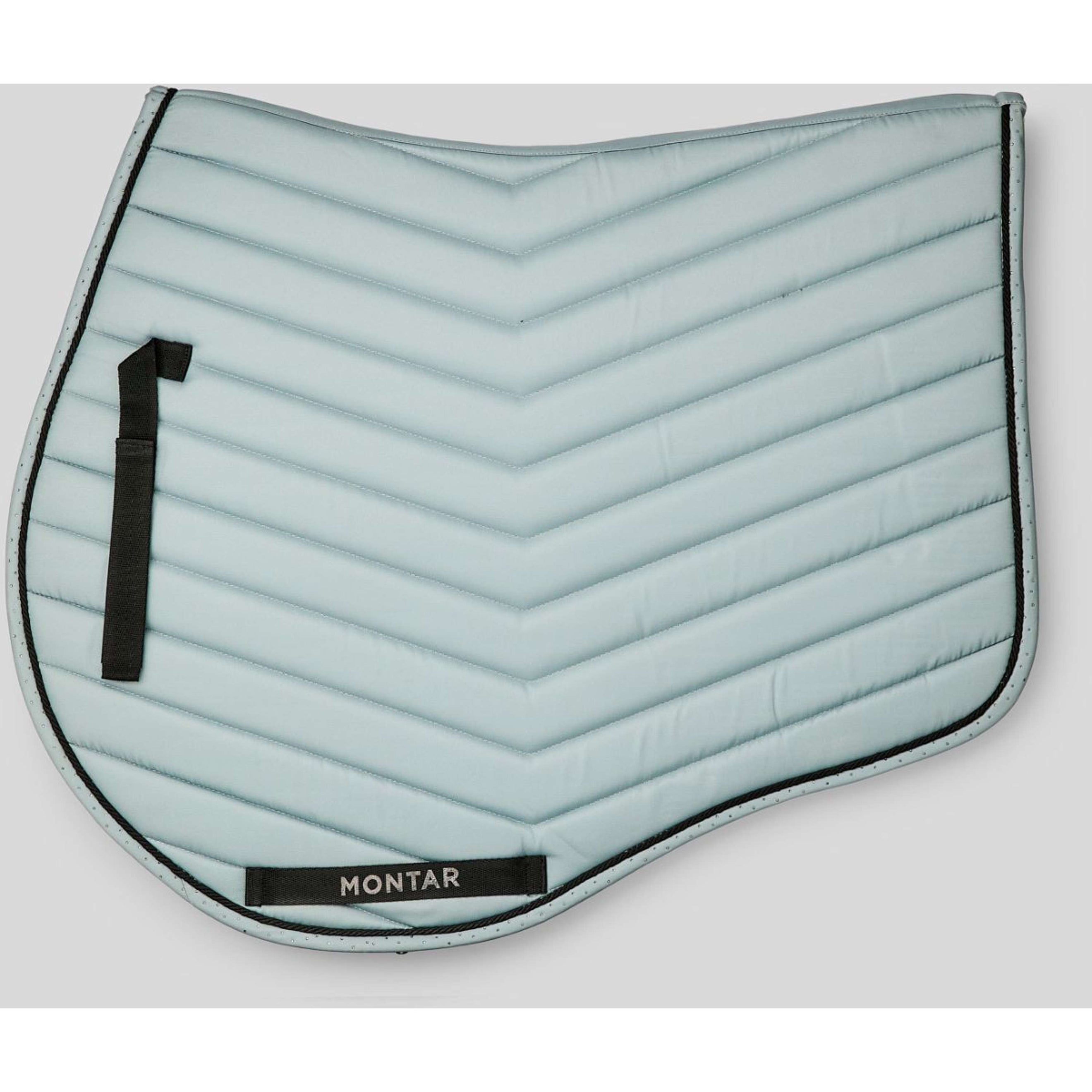 Montar Zadeldekje Fair Gun Metal Crystals Springen Turin