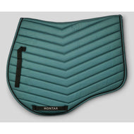 Montar Zadeldekje Fair Gun Metal Crystals Springen Jade