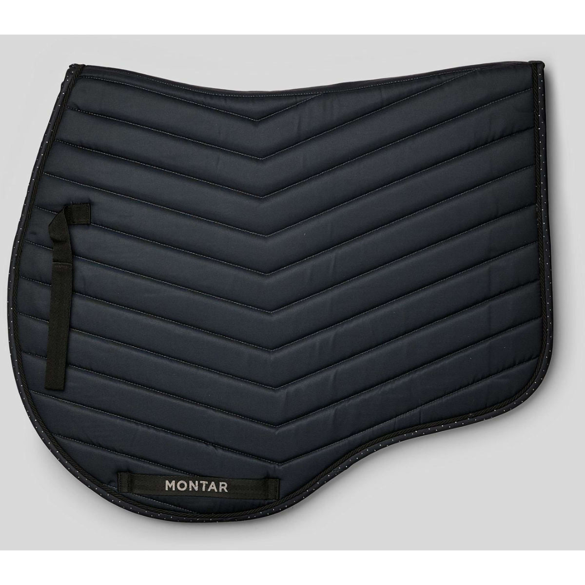 Montar Zadeldekje Fair Gun Metal Crystals Springen Slate Grey