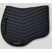 Montar Zadeldekje Fair Gun Metal Crystals Springen Slate Grey