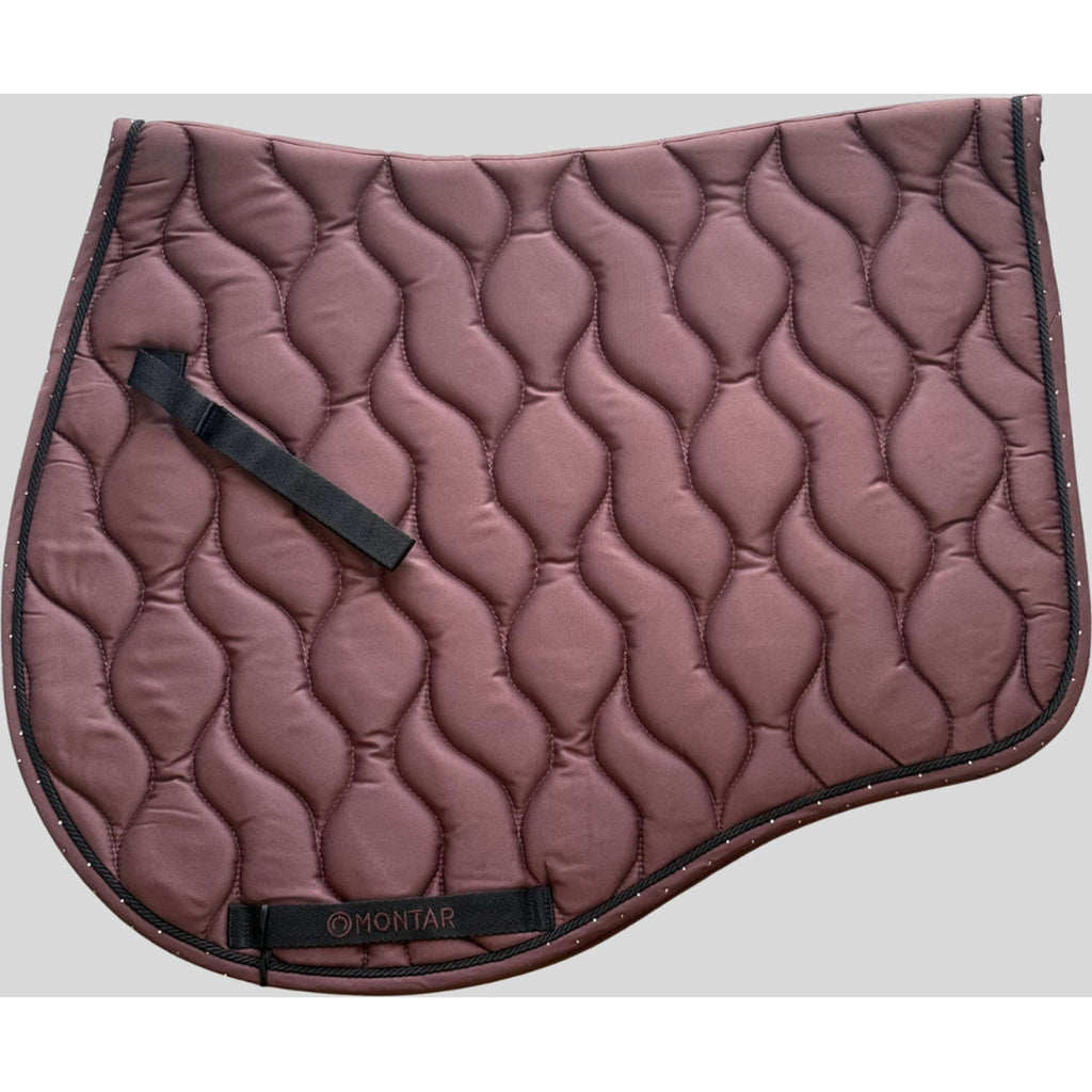 Montar Zadeldekje Fair Crystals Springen Nougat Brown