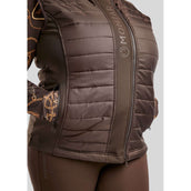 Montar Bodywarmer Emma Curve Bruin