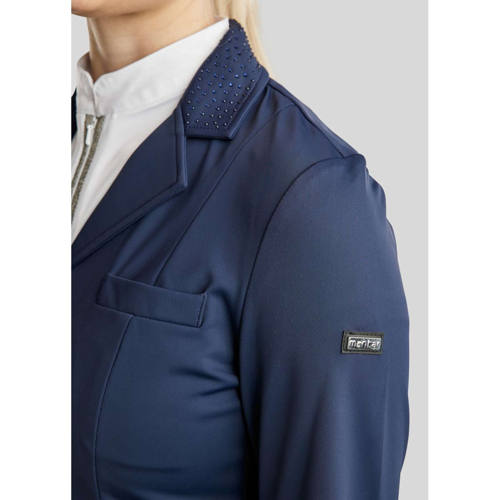 Montar Wedstrijdjasje Kort Dressuur Navy