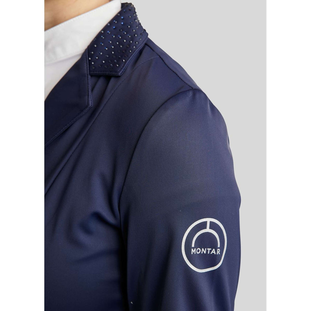 Montar Wedstrijdjasje Bonnie Crystal Navy