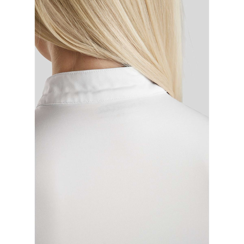 Montar Poloshirt Everly Crystal Logo Wit