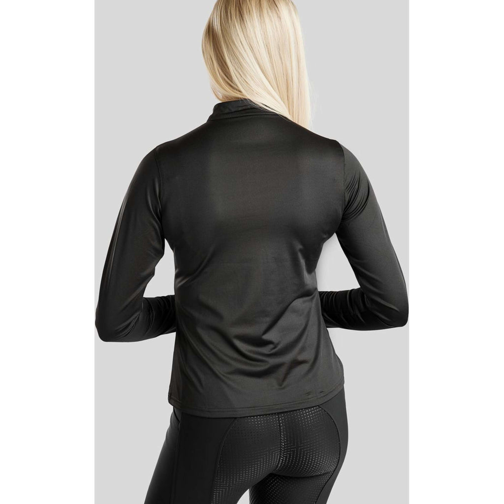 Montar Shirt Everly Crystal Logo Lange Mouwen Zwart