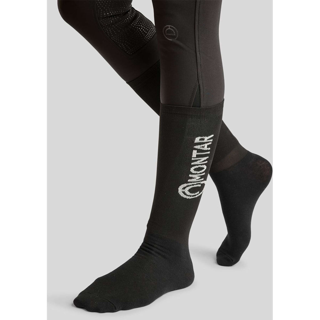 Montar Sokken Nylon 3-Pack Zwart