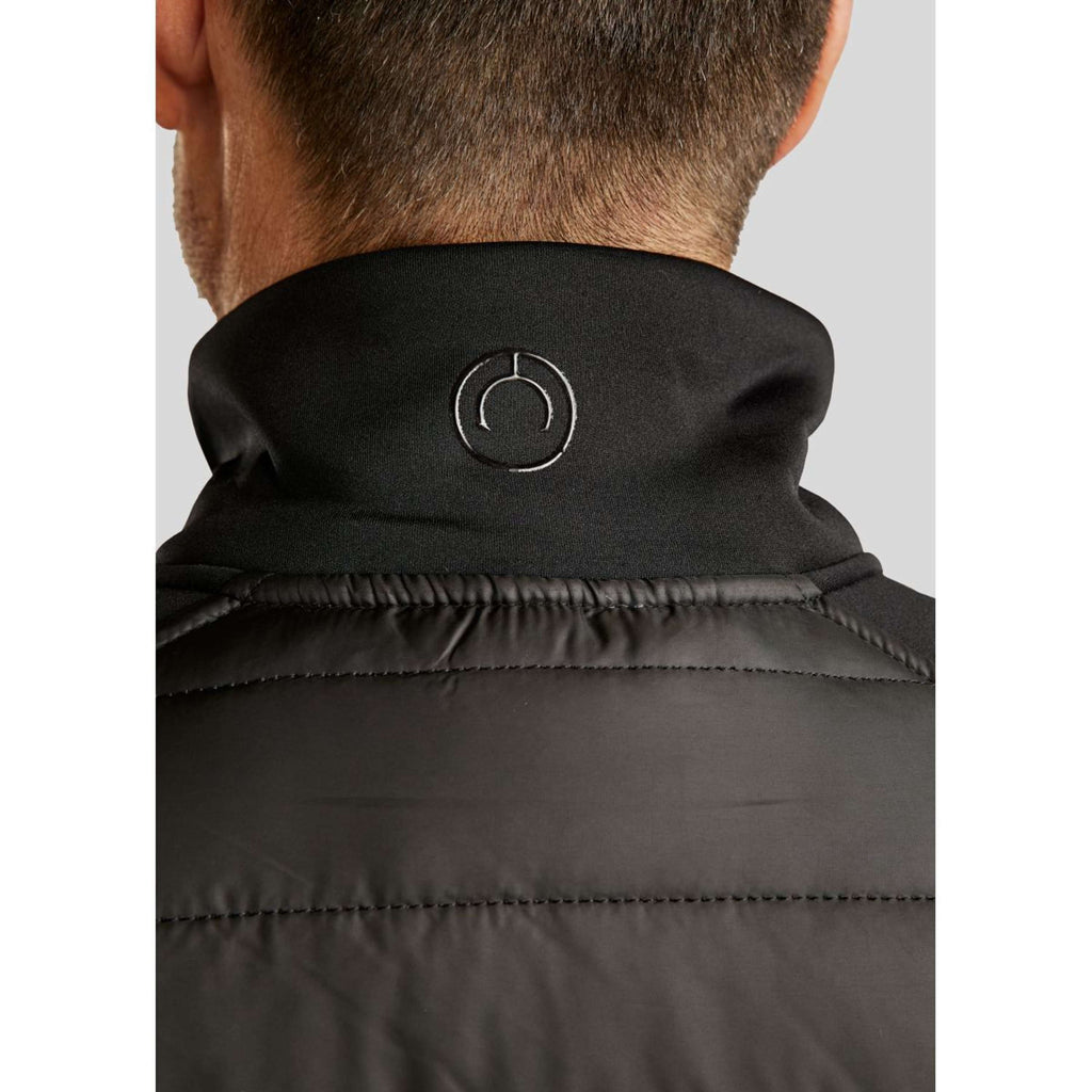 Montar Jas Emanuel Quilt Unisex Zwart