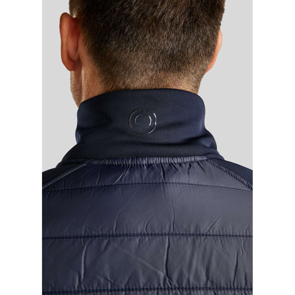Montar Jas Emanuel Quilt Unisex Donkerblauw