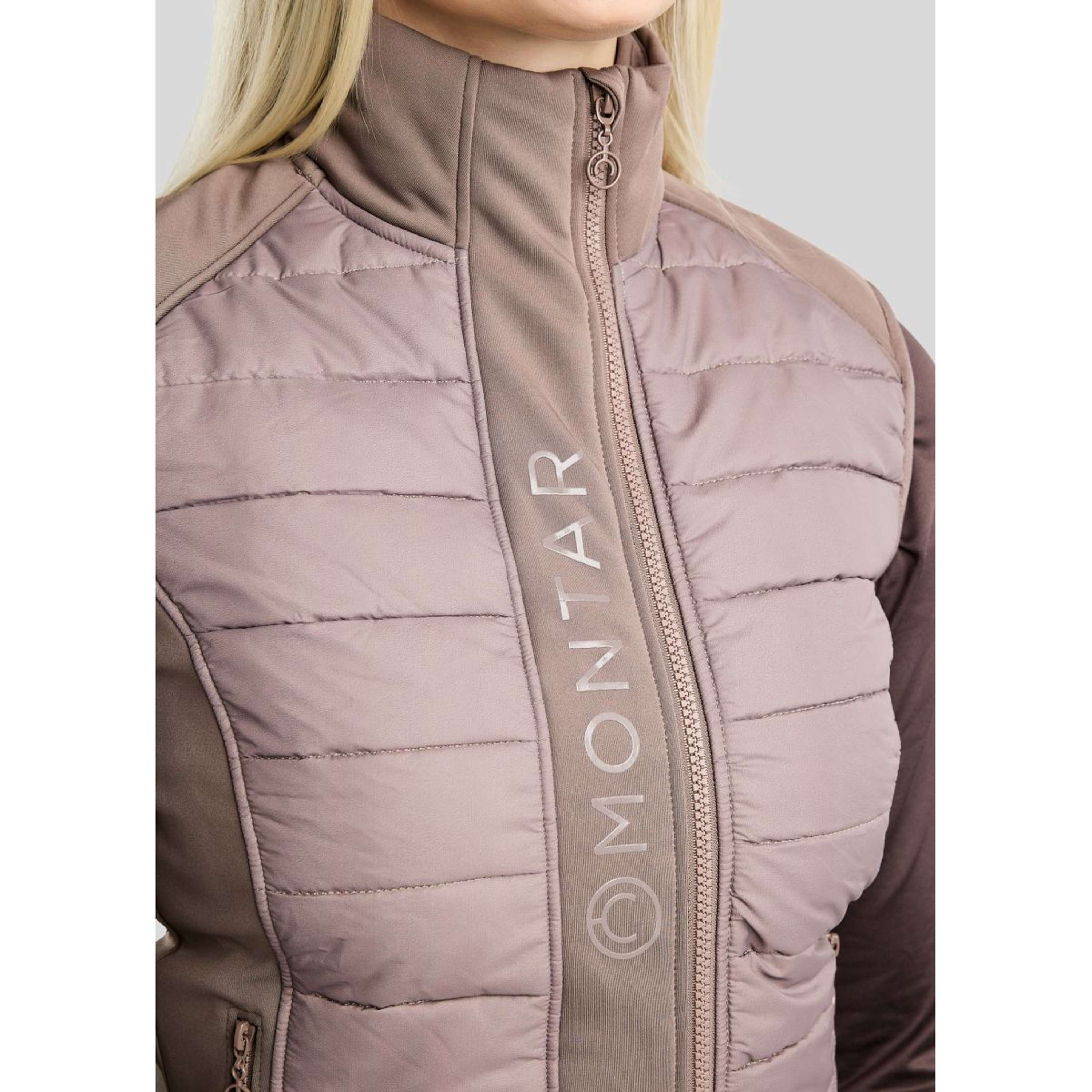 Montar Bodywarmer Emma Quilt Nougat Brown