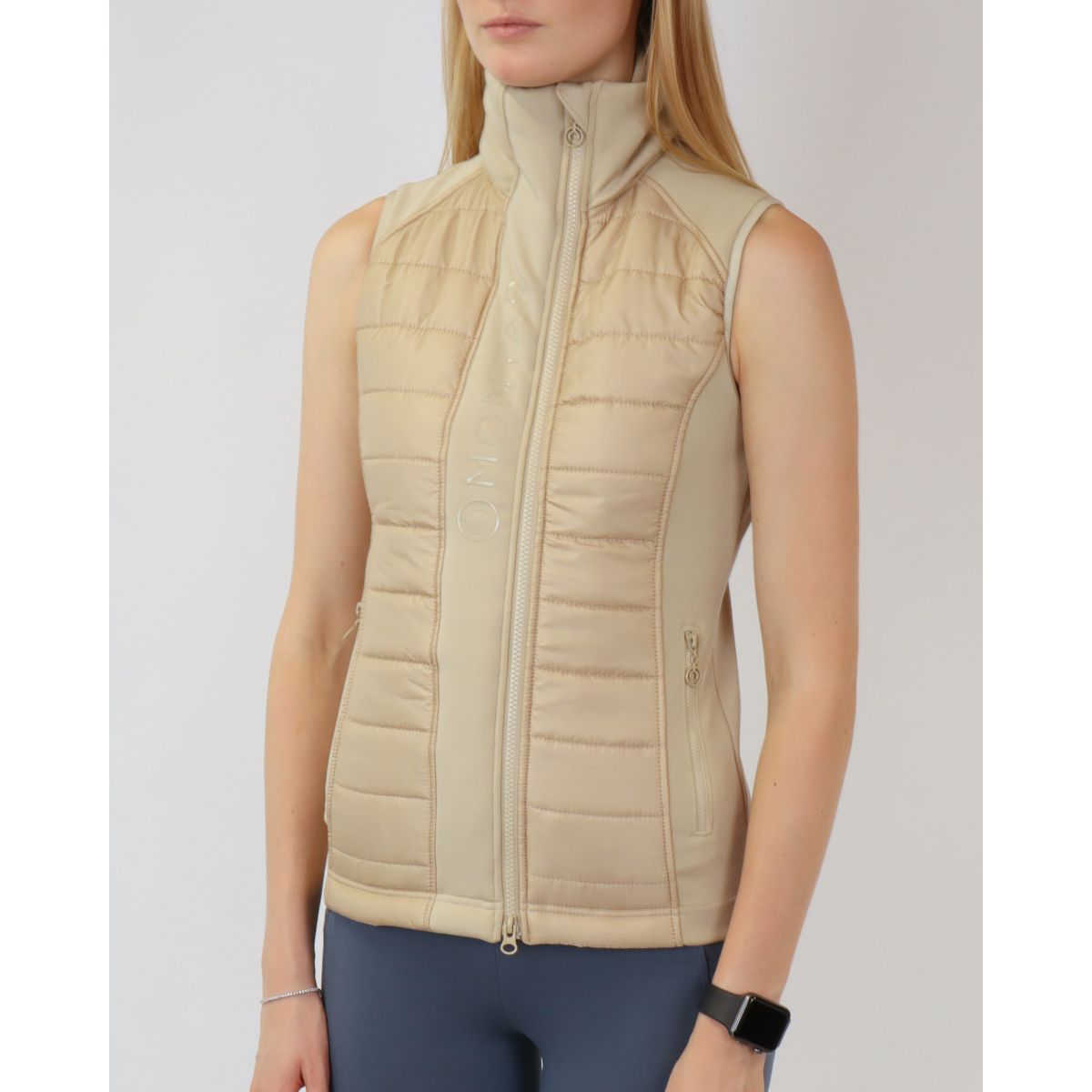 Montar Bodywarmer Emma Quilt Beige