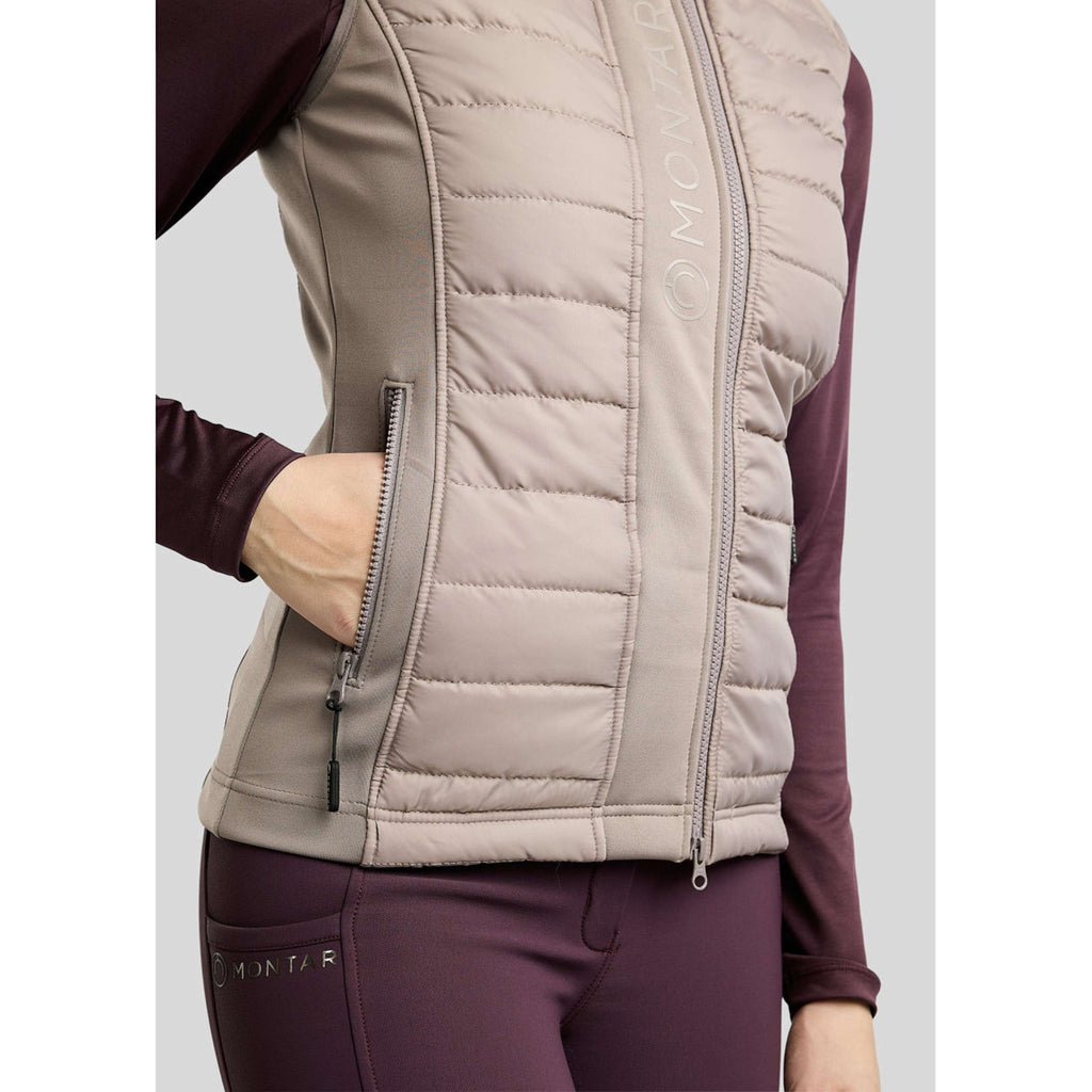 Montar Bodywarmer Emma Pearl Grey