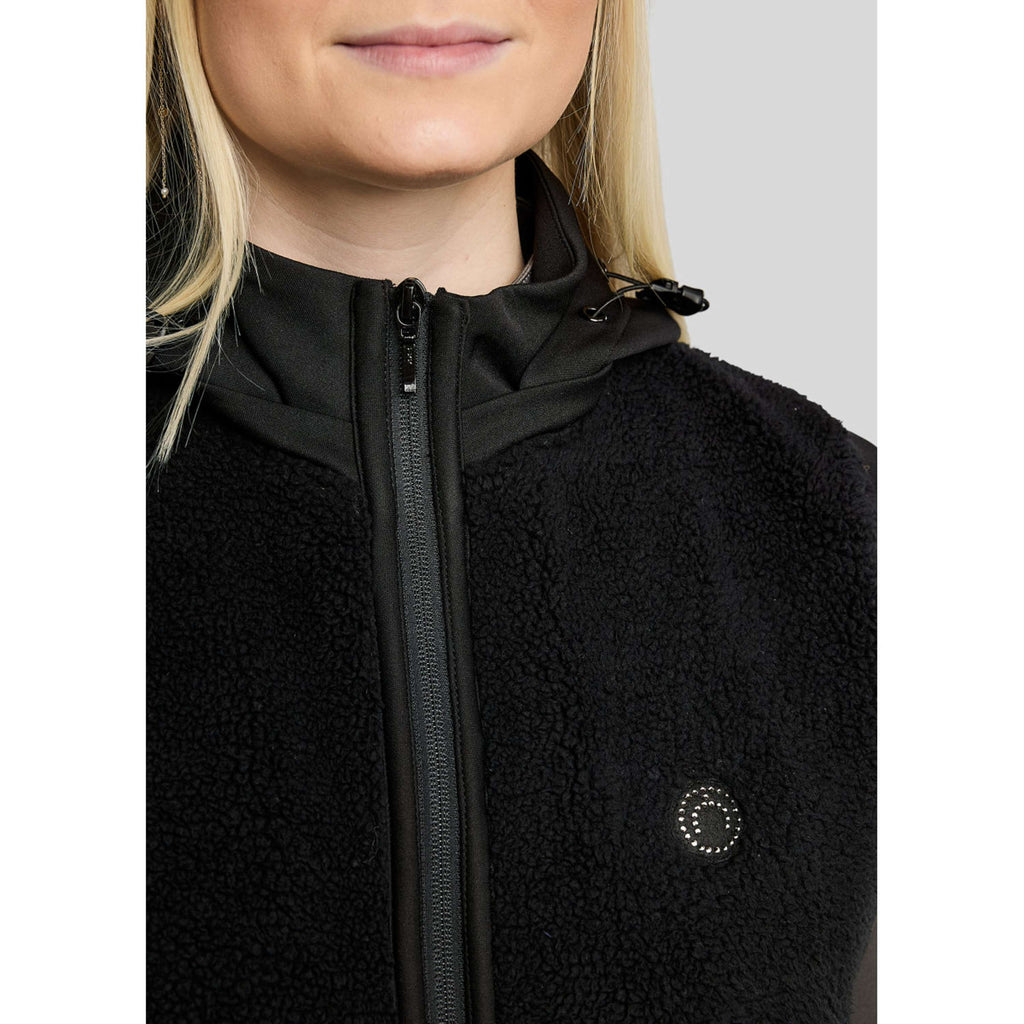 Montar Bodywarmer MoMay Teddy Zwart