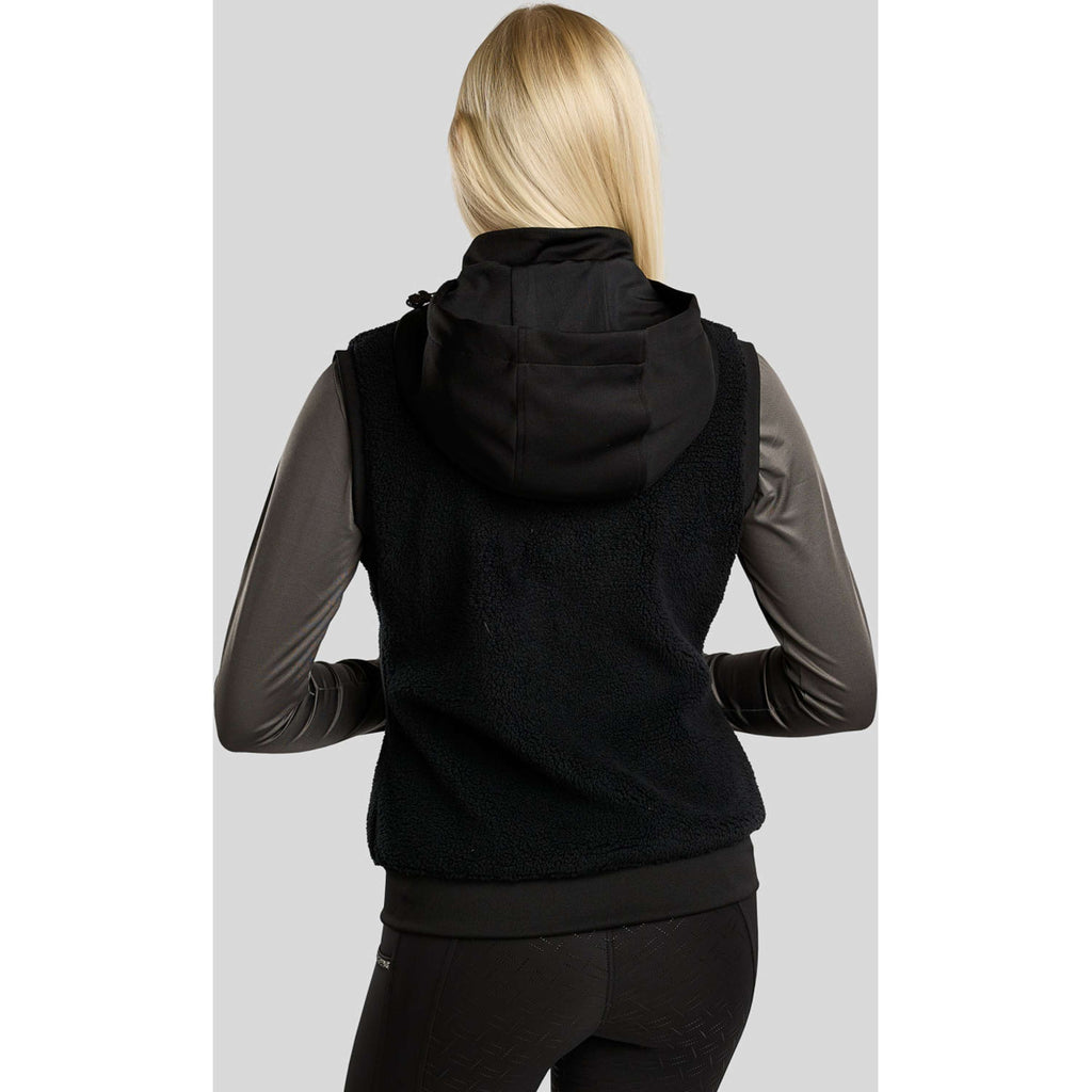 Montar Bodywarmer MoMay Teddy Zwart