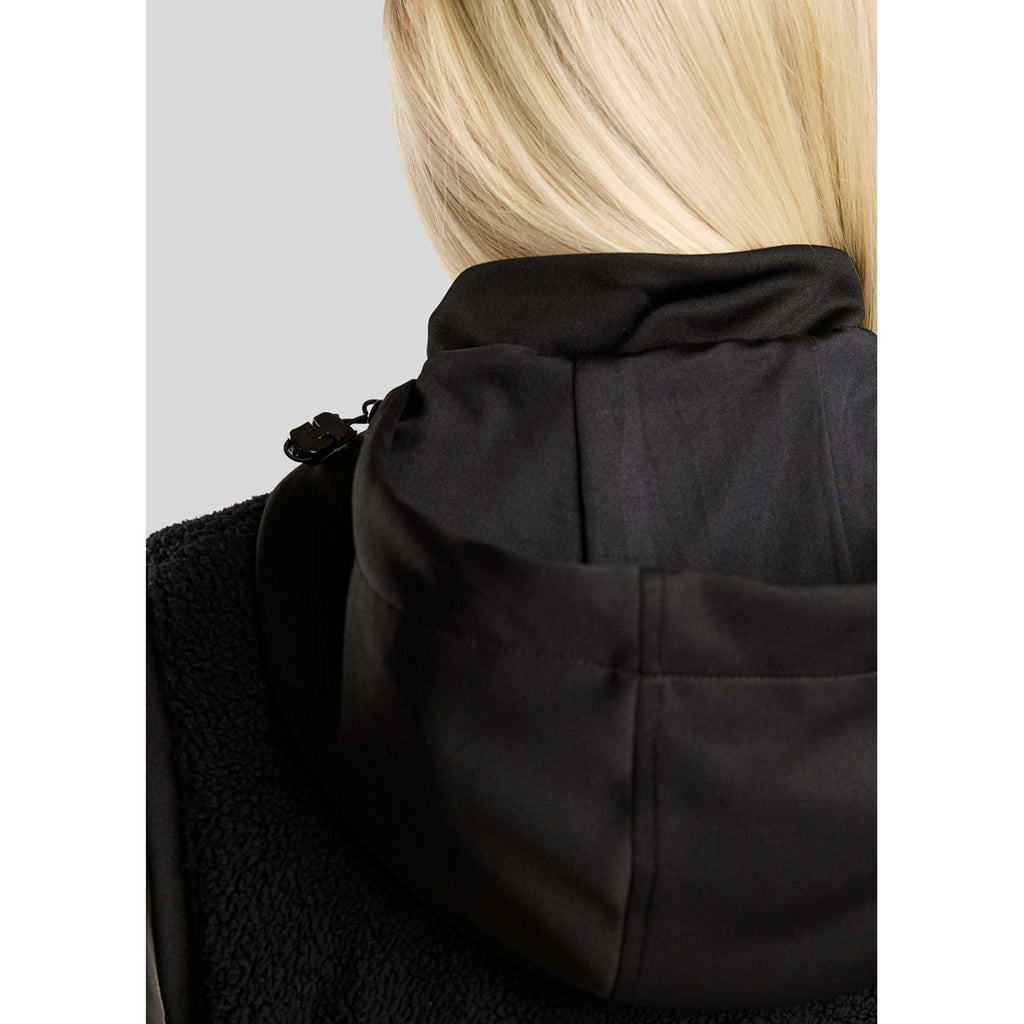 Montar Bodywarmer MoMay Teddy Zwart