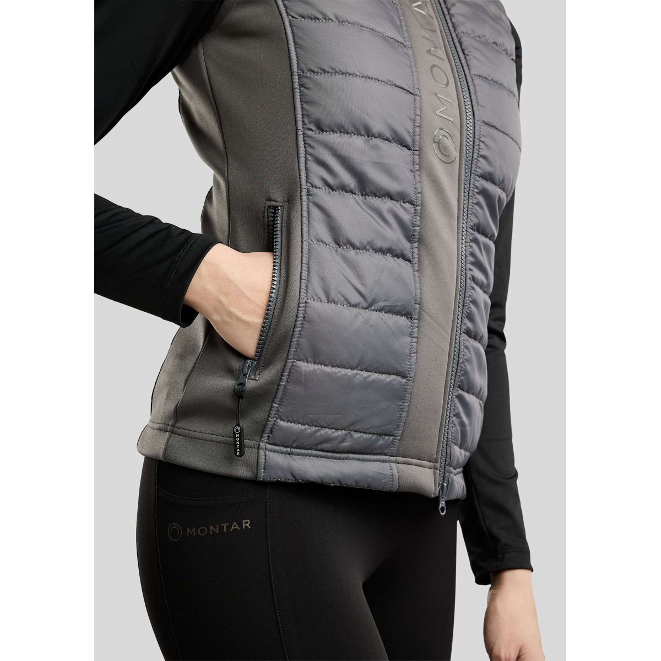 Montar Bodywarmer Emma Quilt Junior Grijs Montar Bodywarmer Emma Quilt Junior Grijs
