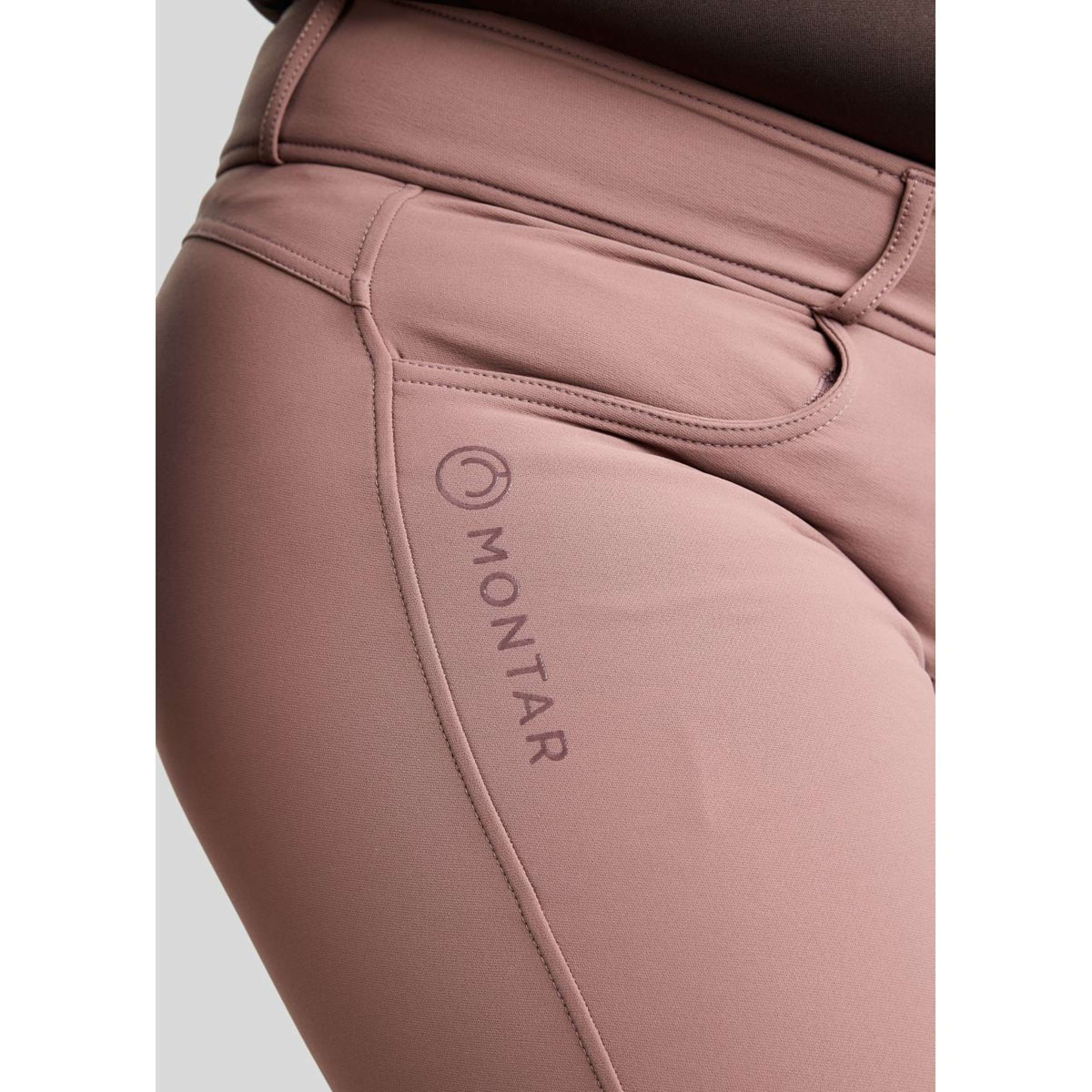 Montar Rijbroek Ess Megan Highwaist Curve Dusty Rose