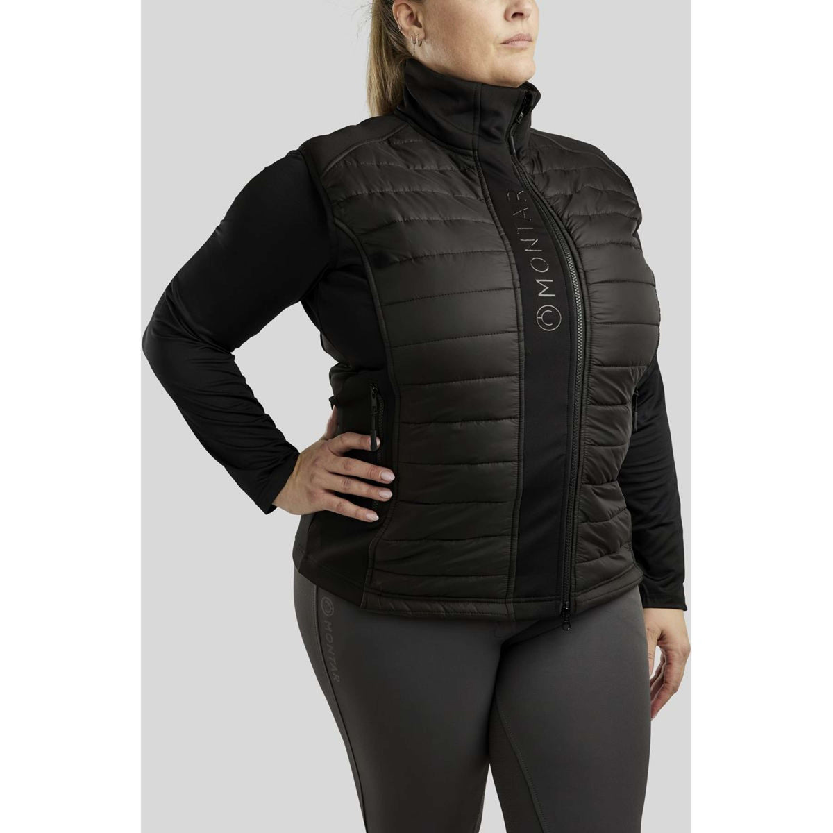 Montar Bodywarmer Emma Curve Zwart