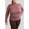 Montar Shirt MoFlair Curve Lange Mouwen Dusty Rose