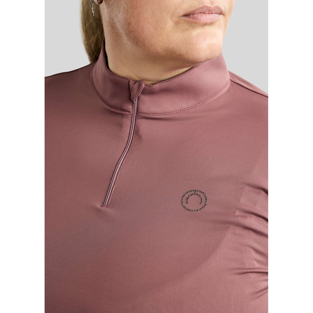 Montar Shirt MoFlair Curve Lange Mouwen Dusty Rose