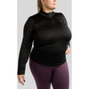 Montar Shirt MoFlair Curve Lange Mouwen Zwart