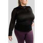 Montar Shirt MoFlair Curve Lange Mouwen Zwart