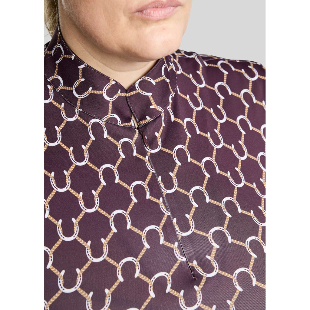 Montar Shirt MoFreya AO Printed Curve Lange Mouwen Fig