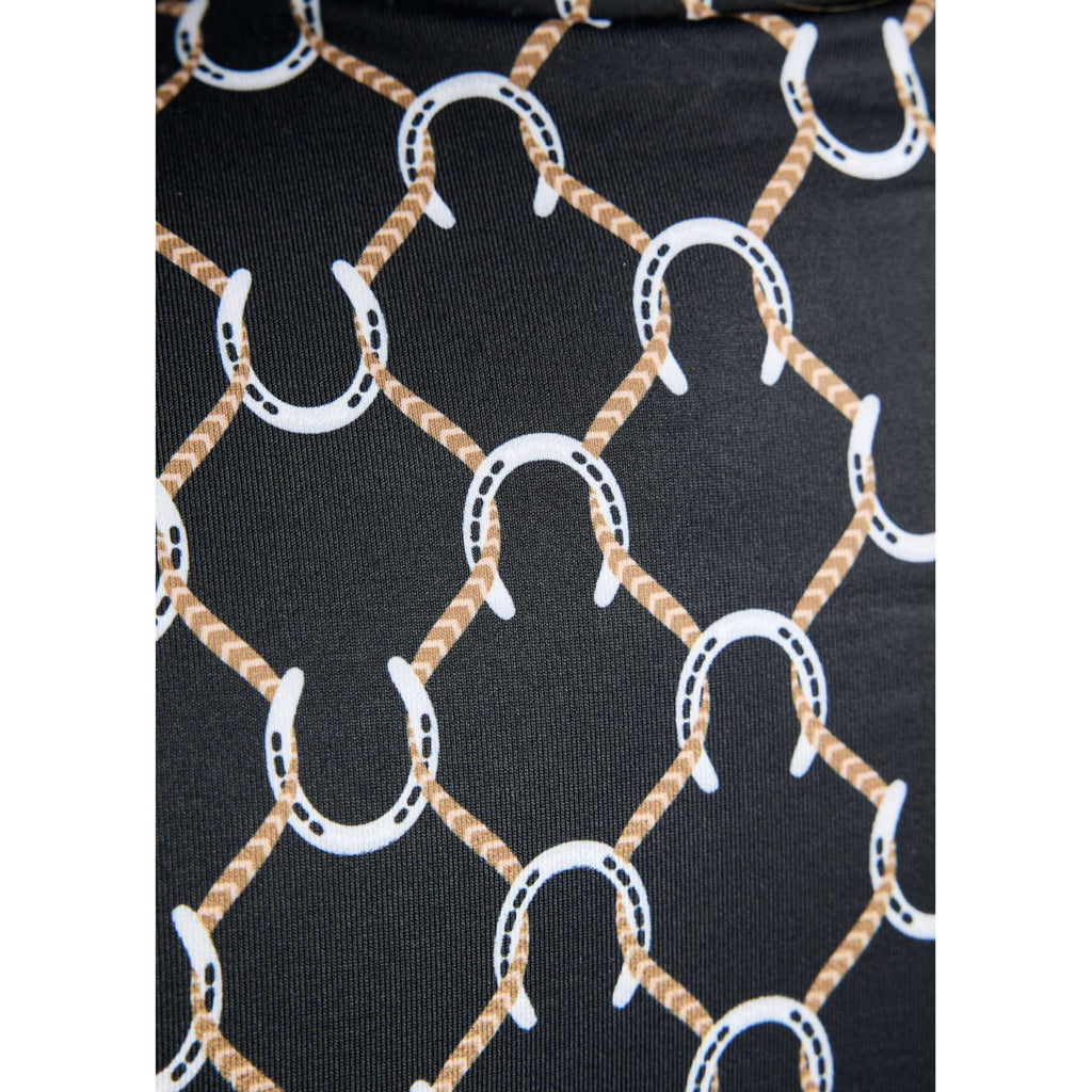 Montar Shirt MoFreya AO Printed Curve Lange Mouwen Zwart