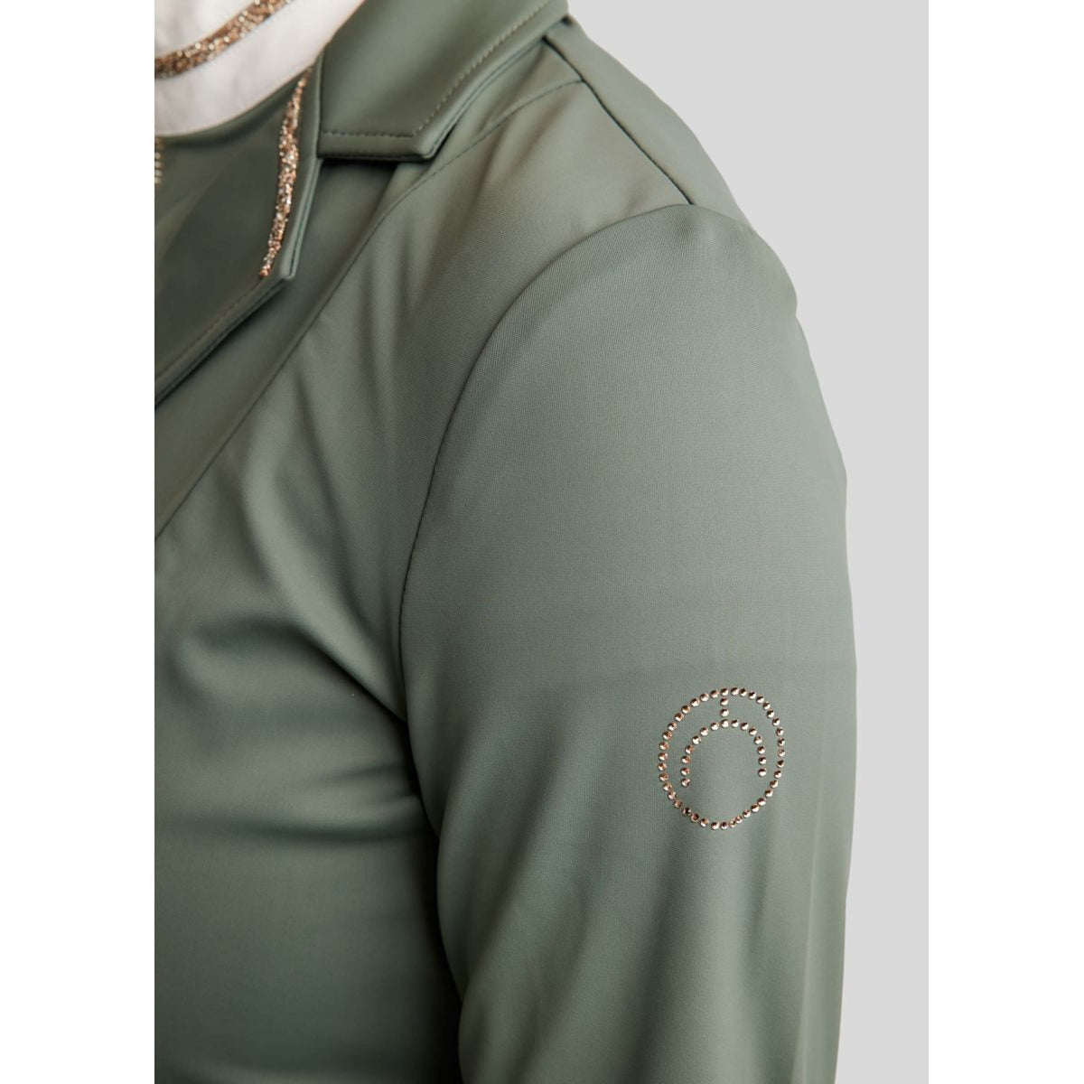 Montar Wedstrijdjasje MoLila Champagne Crystals Jade