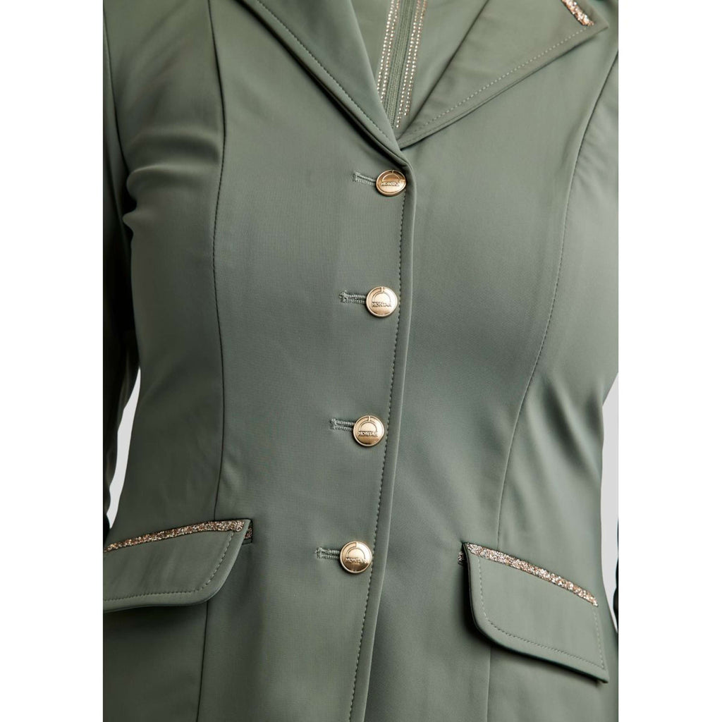Montar Wedstrijdjasje MoLila Champagne Crystals Jade