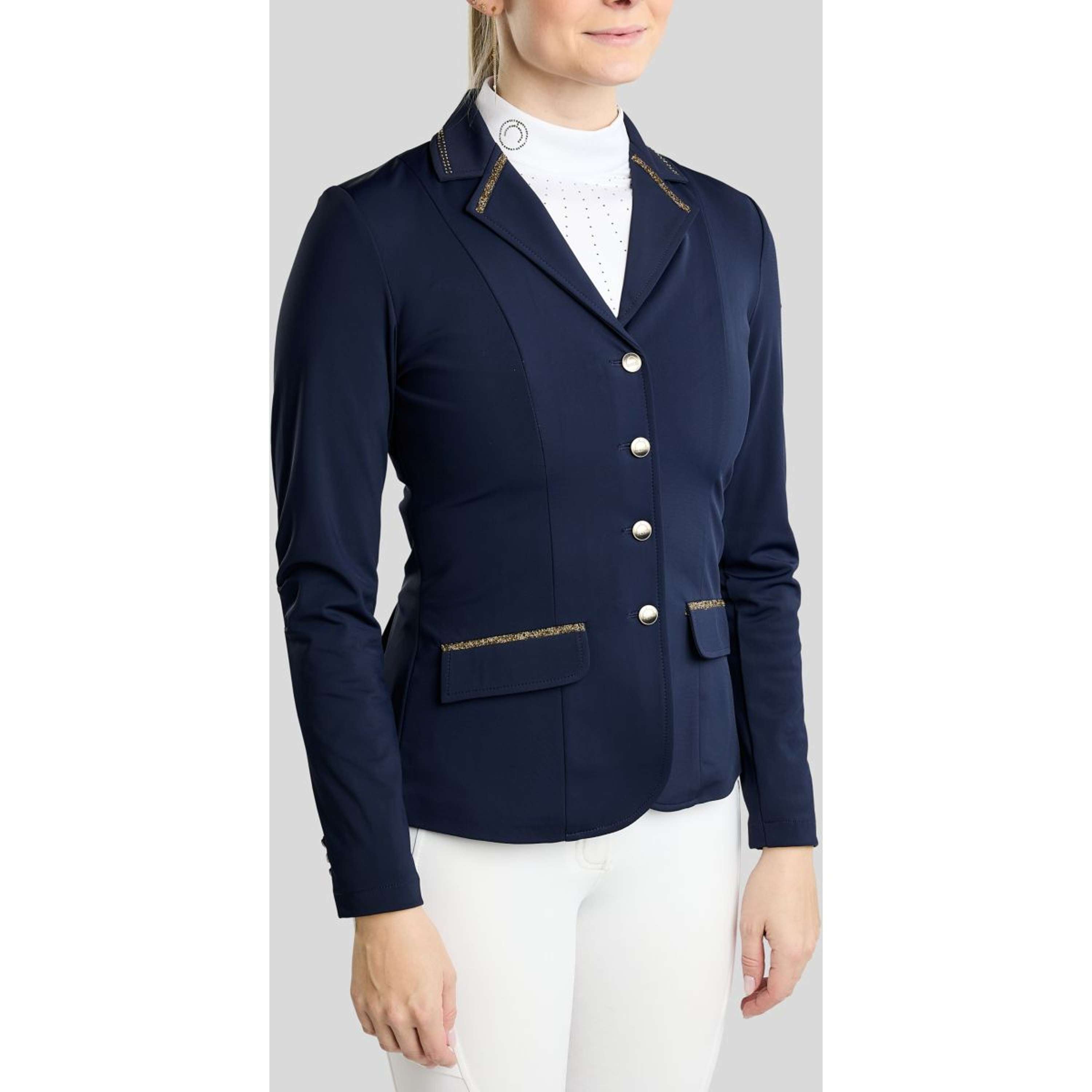 Montar Wedstrijdjasje MoEve Golden Quartz Crystals Navy