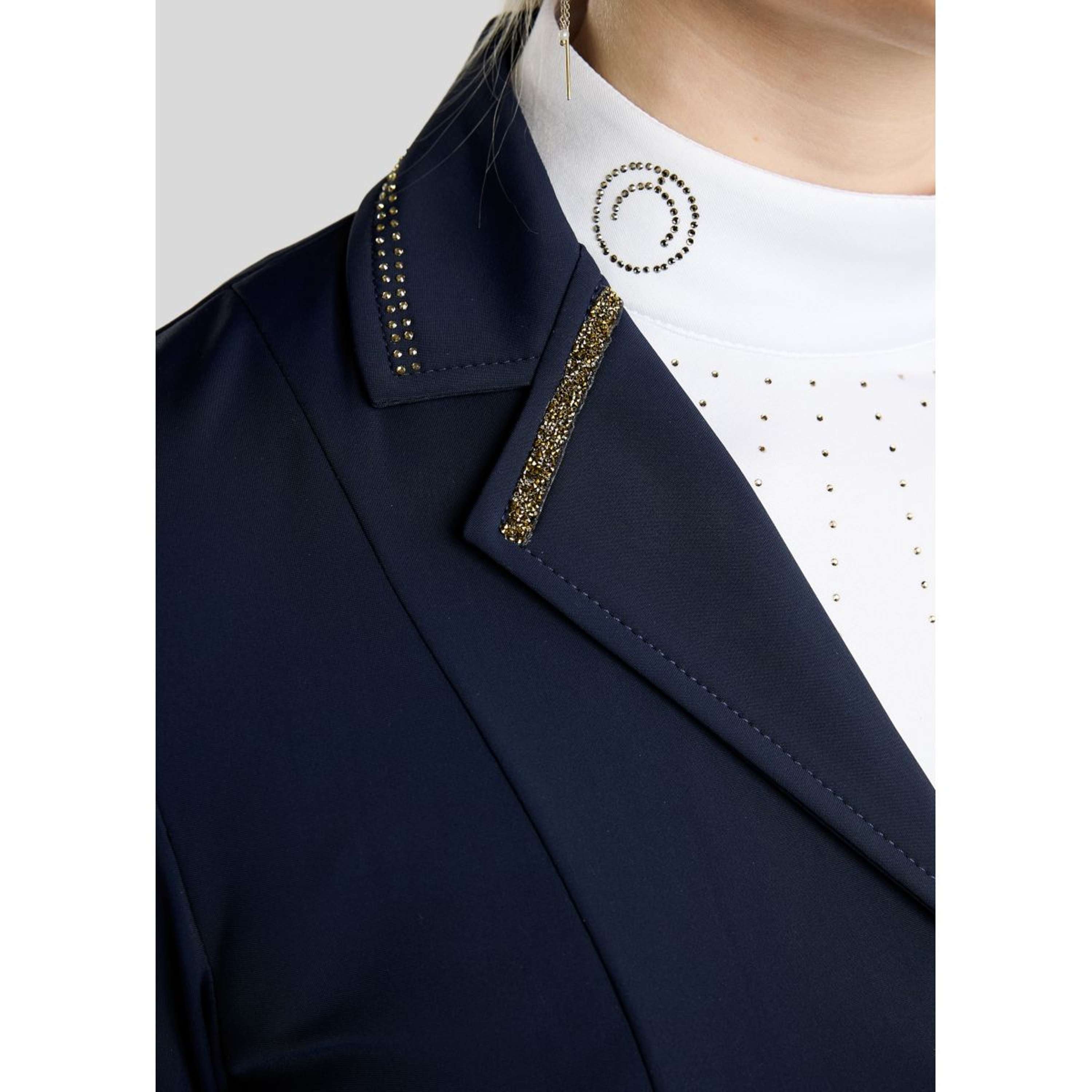 Montar Wedstrijdjasje MoEve Golden Quartz Crystals Navy