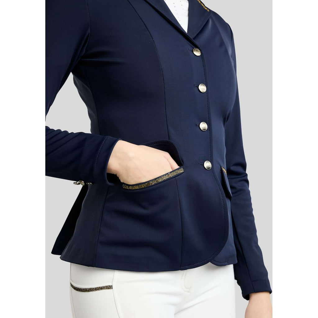 Montar Wedstrijdjasje MoEve Golden Quartz Crystals Navy