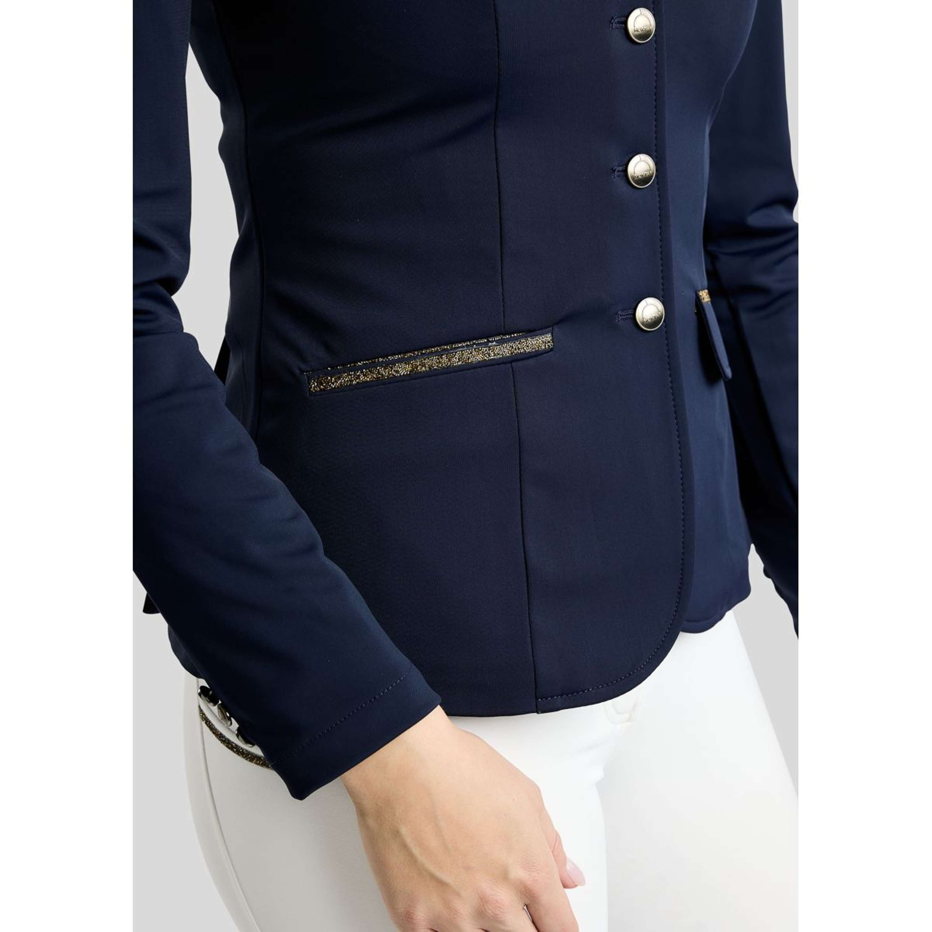 Montar Wedstrijdjasje MoEve Golden Quartz Crystals Navy