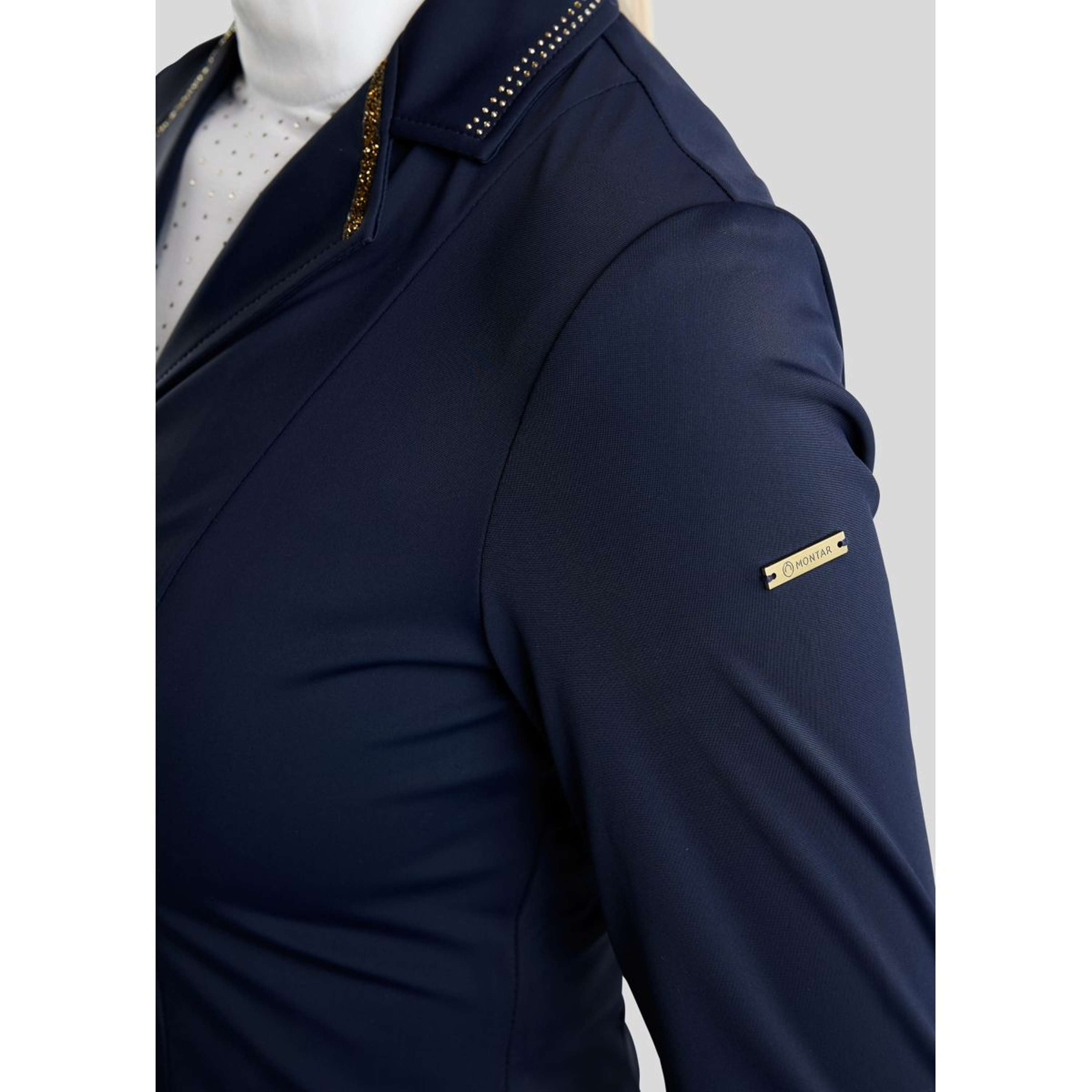 Montar Wedstrijdjasje MoEve Golden Quartz Crystals Navy