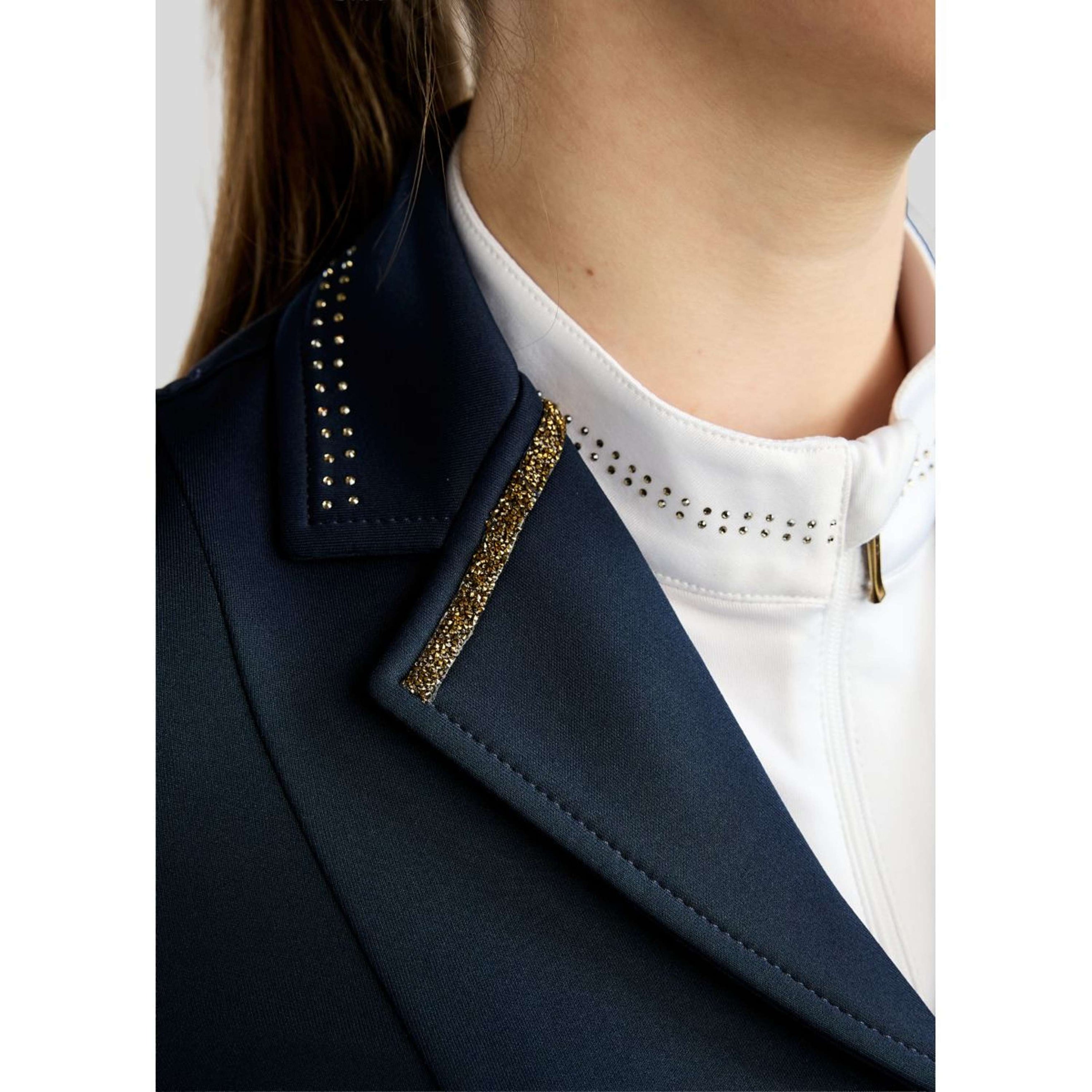Montar Wedstrijdjasje MoEve Golden Quartz Crystals Kids Navy
