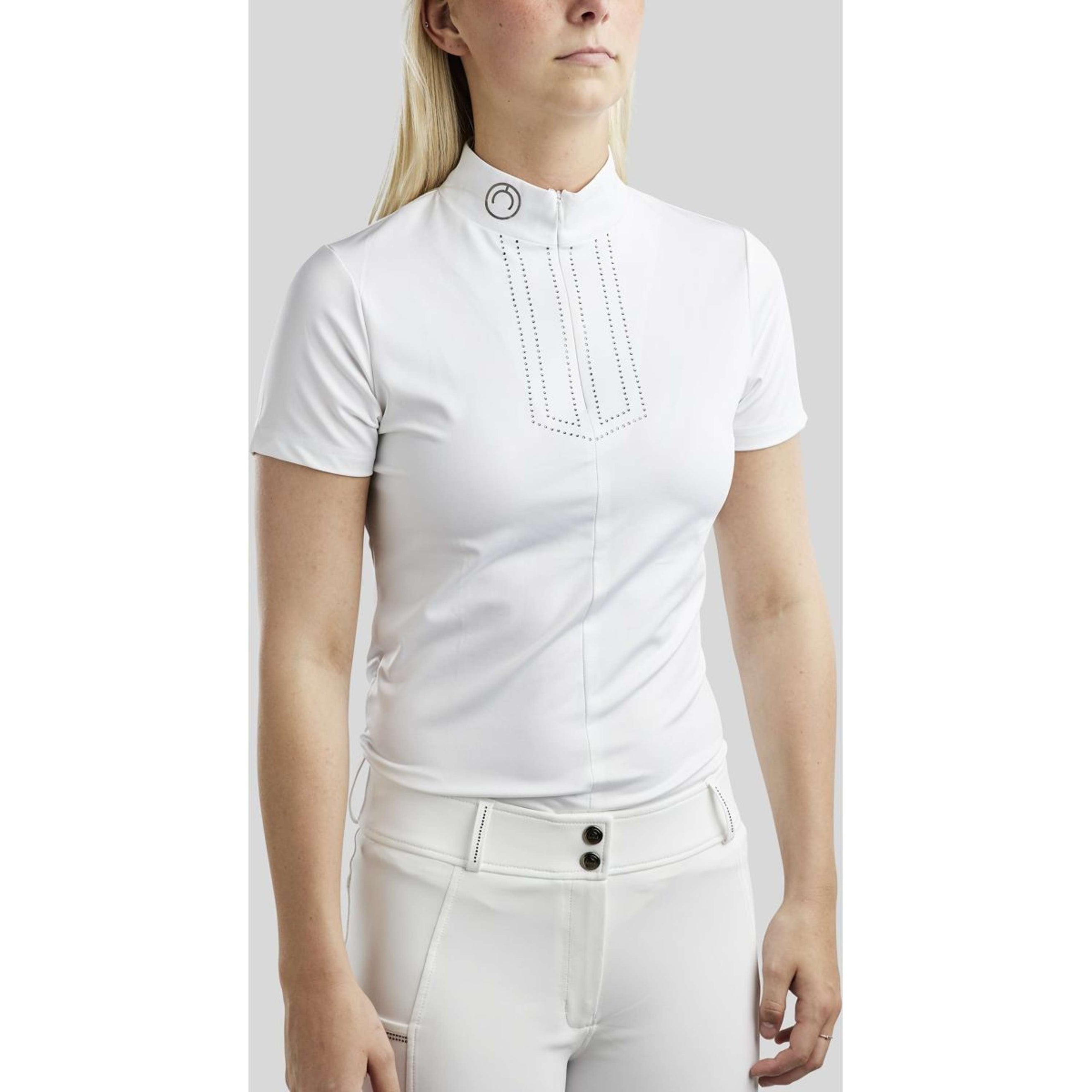 Montar Wedstrijdshirt MoViolet II Wit