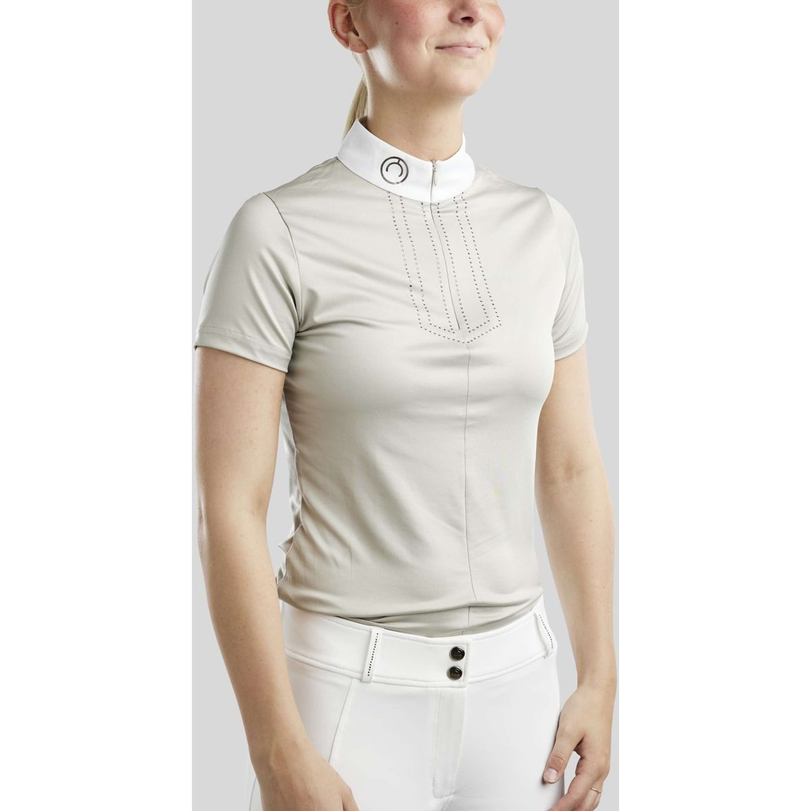 Montar Wedstrijdshirt MoViolet II Zilver Grijs