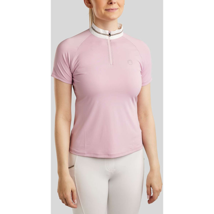 Montar Wedstrijdshirt MoLila Champagne Crystals Candy Pink Montar Wedstrijdshirt MoLila Champagne Crystals Candy Pink