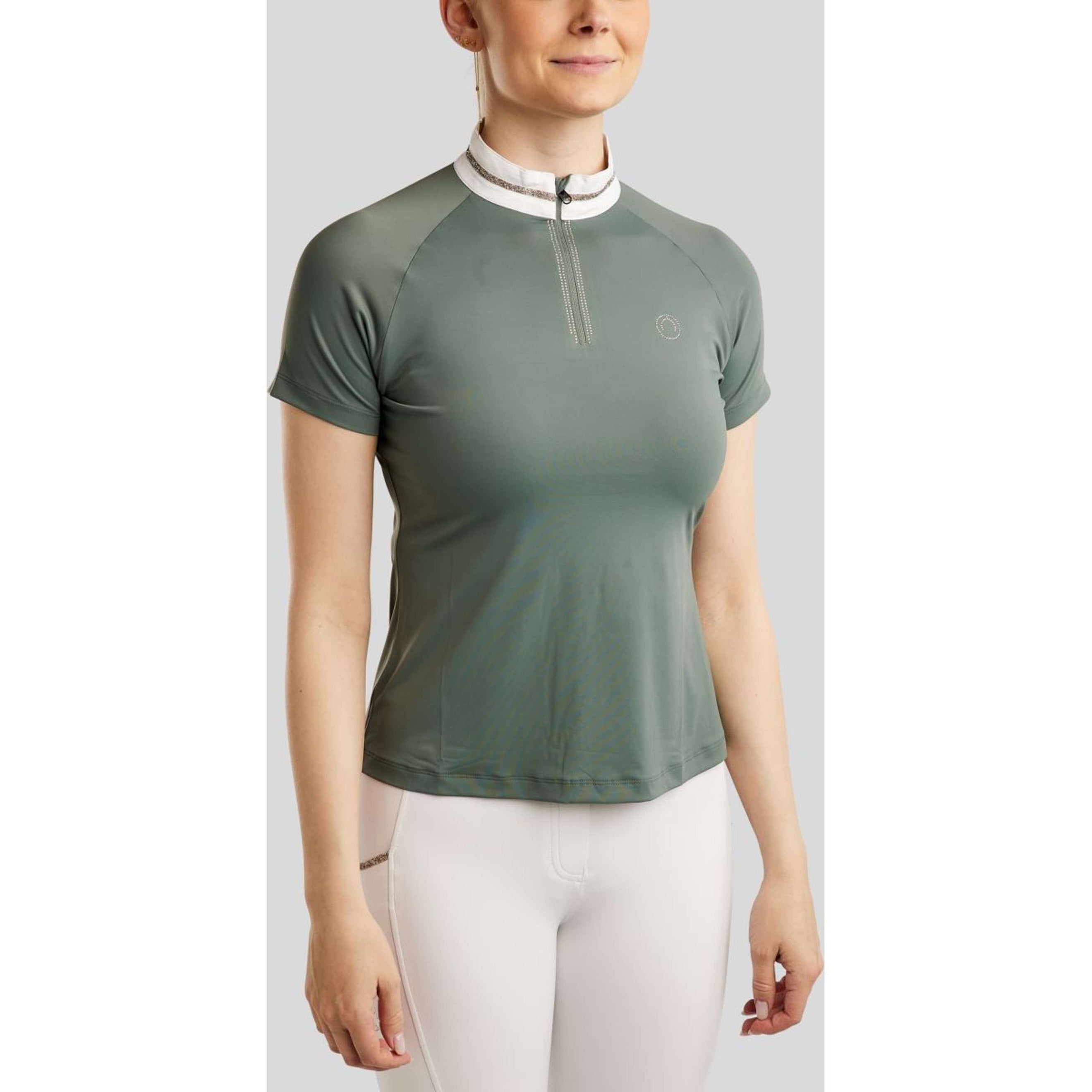 Montar Wedstrijdshirt MoLila Champagne Crystals Jade