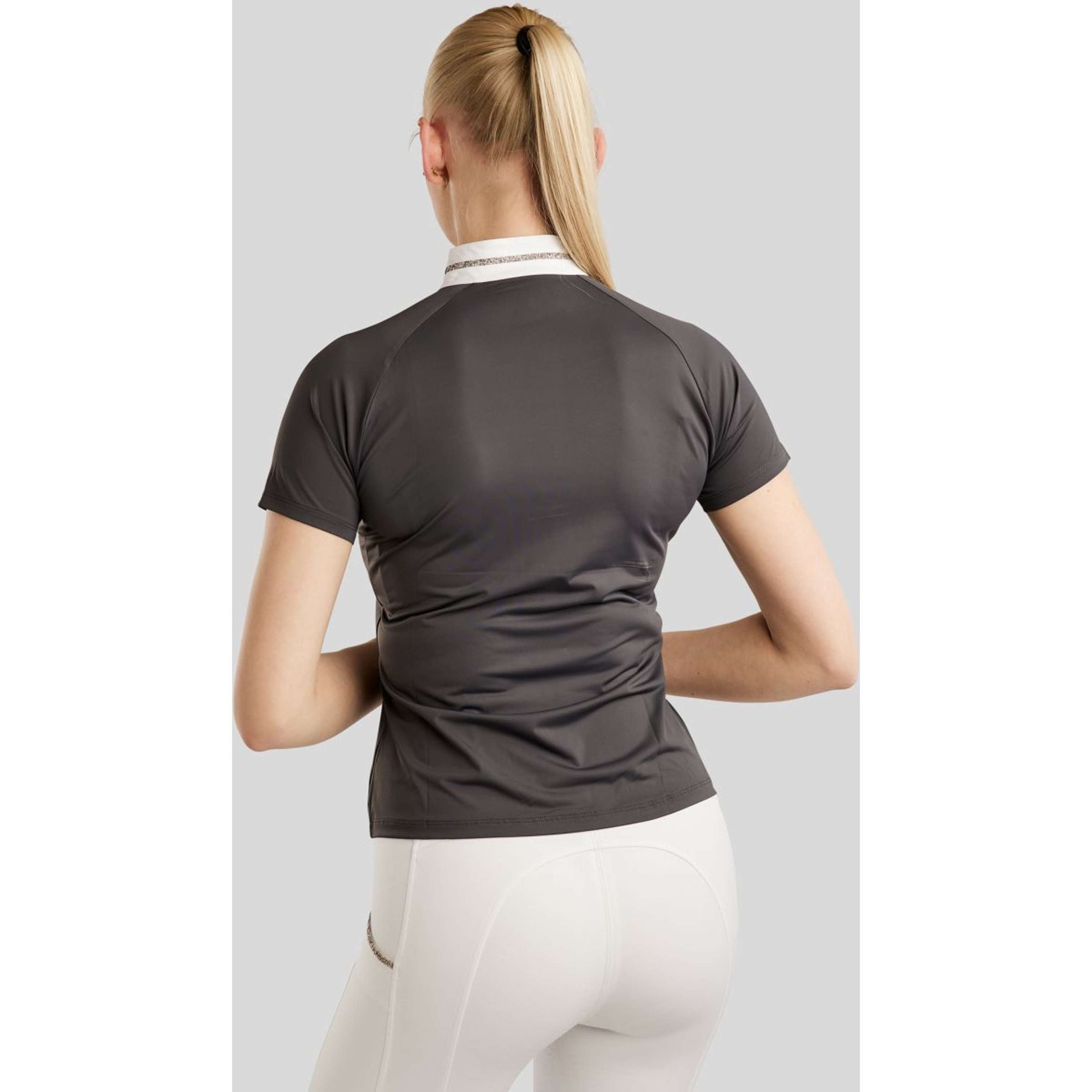 Montar Wedstrijdshirt MoLila Champagne Crystals Slate Grey