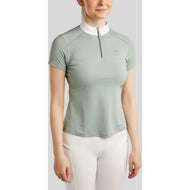 Montar Wedstrijdshirt MoPearl Pintucks Gun Metal Crystals Turin