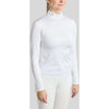 Montar Wedstrijdshirt MoEve Golden Quartz Crystals Lange Mouwen Wit