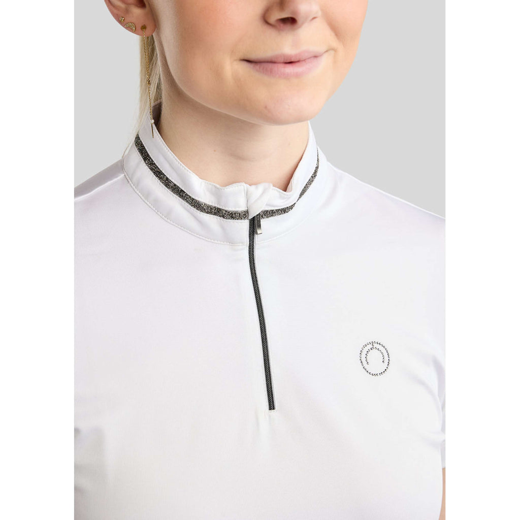 Montar Wedstrijdshirt MoMaisy Crystal Wit