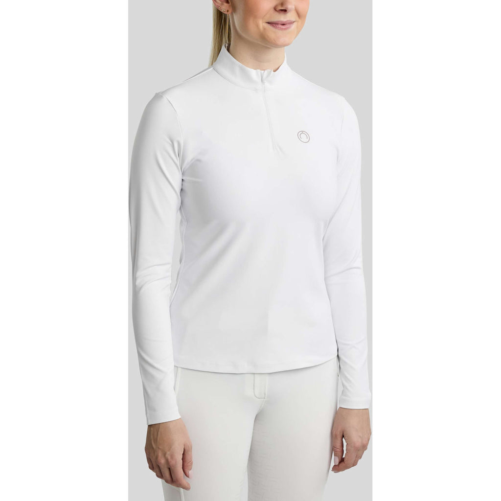 Montar Wedstrijdshirt MoFair Lange Mouwen Wit