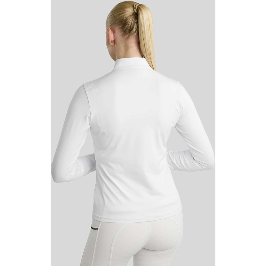 Montar Wedstrijdshirt MoFair Lange Mouwen Wit