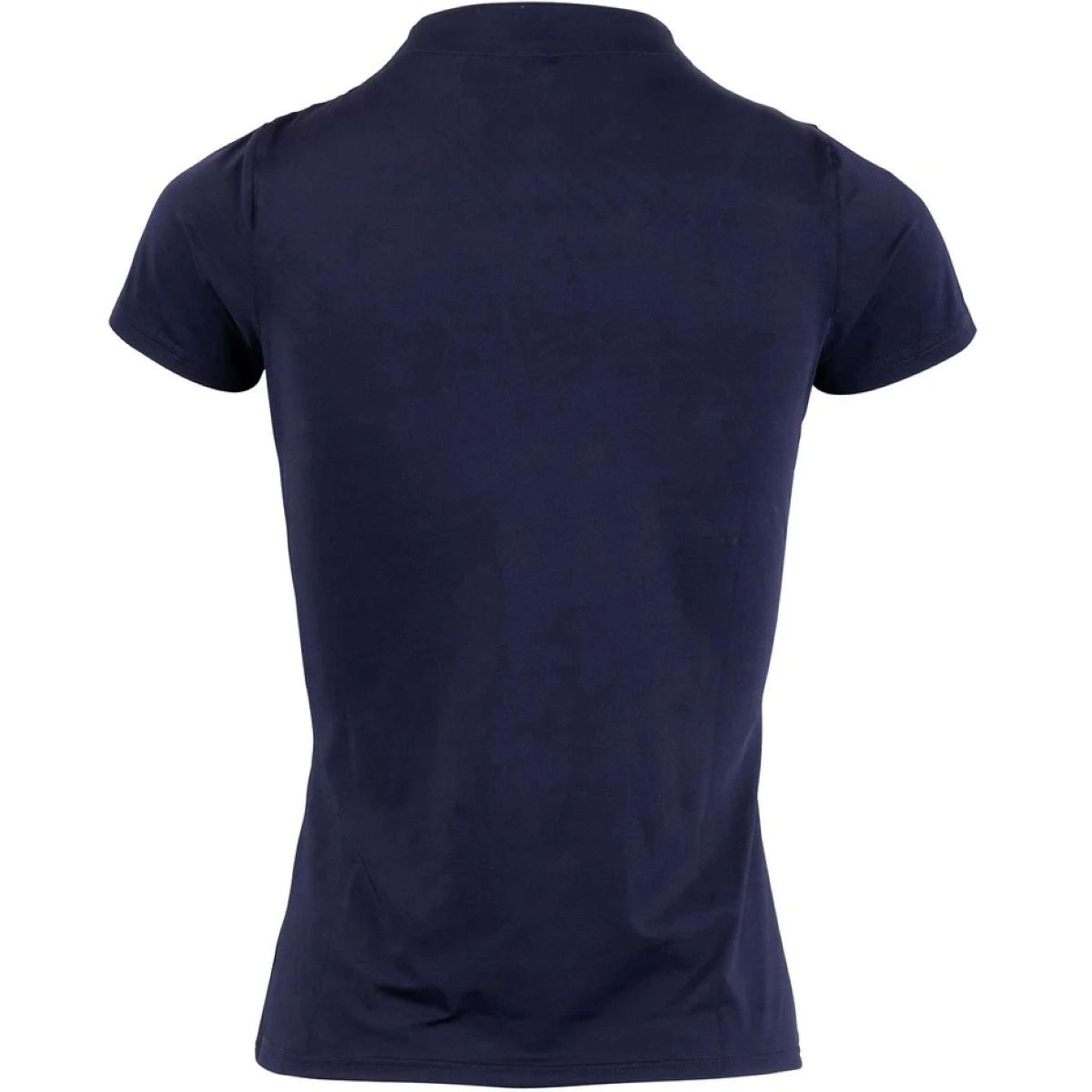 Montar Poloshirt Everly Crystal Logo Navy Montar Poloshirt Everly Crystal Logo Navy